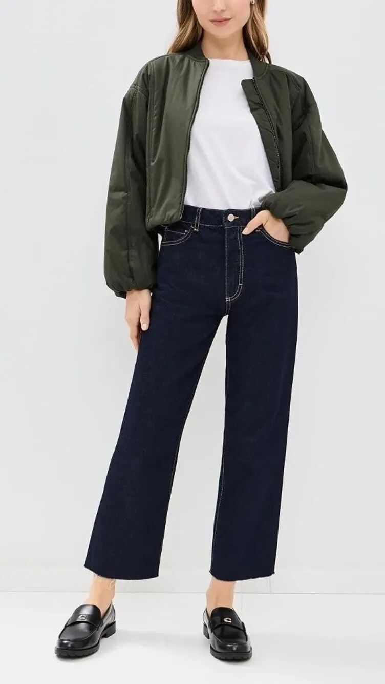 ✨Icon Denim Women's Jill Straight Leg Rinse Sz 31 Jeans✨